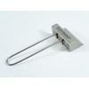 BEEFSTONE 100% Stainless Steel Lava Stone Lifting Tool - For