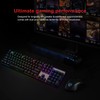 MOTOSPEED CK104 RGB LED Backlit Wired Mechanical Gaming Keyboard, 104