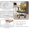 ELEDIZI Office Chair Cover Van Gogh Sunflower Desk Chair Cover