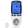 Maxcio Power Meter, Power Socket, Energy Cost Meter, Power Consumption