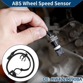 Partuto ABS Wheel Speed Sensor Rear Left Right ABS Sensor Anti-lock Braking System Sensor No.XW4Z2C190BA for Lincoln Ls 2000-2006