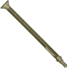 Jake Sales #14x4 Reamer Tek Torx/Star Head Self-Drilling Wood to Metal Screws - for Flatbeds, Trailers - T-30 Torx Screw Head 1 Pound - 24 Screws