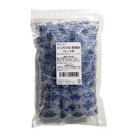 Rakugui Silica Gel Desiccant, 0.4 oz (10 g), 30 Packs with Zipper Bags
