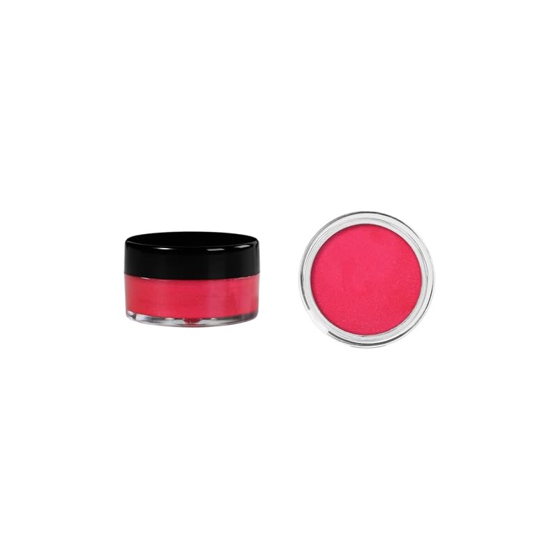 7V HOME BEAUTY Red Eyeshadow Cream, Blendable Smooth 2pcs Shimmer
