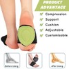 COYUN 2 Pairs Arch Support Padded Compression Support Relief Sleeves