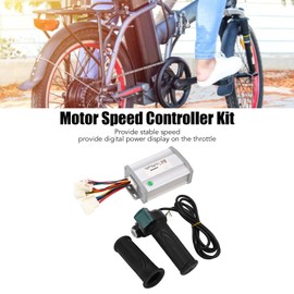 RiToEasysports 36V 800W Brush Controller,Motor Controller Throttle Power Display Kit for Electric Bike Ride