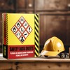 SDS Ring Binder, Heavy Duty 3 Ring Binder with 1.5