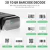 Barcode Scanner Bluetooth, ONEWSCAN Wireless 1D 2D Mini Barcode Reader