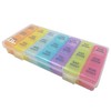 Pill Box ~ 7 Day Medication Storage Case (21 Slot