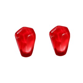 Holibanna 2 Pieces Pomegranate Earrings Stylish Dangle Earring for Women Resin Material Fruit Earring Fashionable Women's Jewelry Suitable for Party