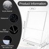 Zyghjort 8x10 Acrylic Picture Frame Set of 6, Clear Frameless