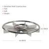 LRUI 16 Inch Round Pizza Cutter, Heavy Duty Stainless Steel