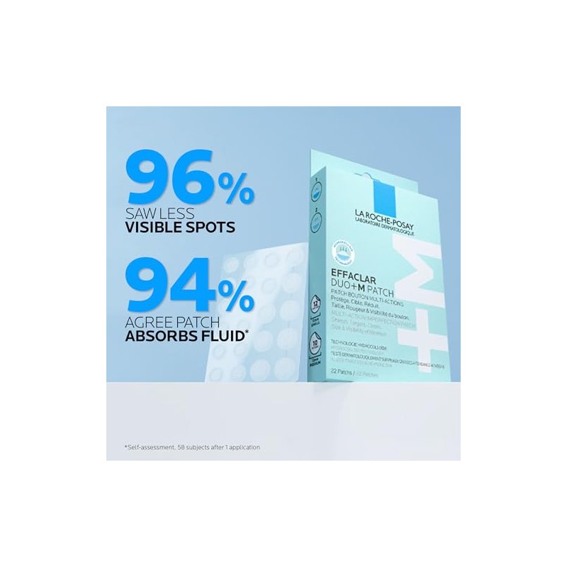 La Roche-Posay Effaclar Duo+M Multi-Action Spot Patches, 22 Patches