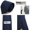 [MICHIKO LONDON] Brand Necktie, Made in Japan, 100% Silk, Floral