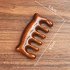 마사지기 두피 나무괄사 바디 승모근 림프순환 경락 안마 Scalp Massager