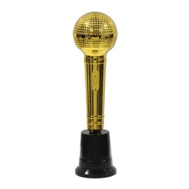 Microphone Award Party Accessory (1 count) (1/Pkg)