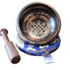 Singing Bowl Tibetan Meditation and Mallet Yoga Healing Buddhist Brass