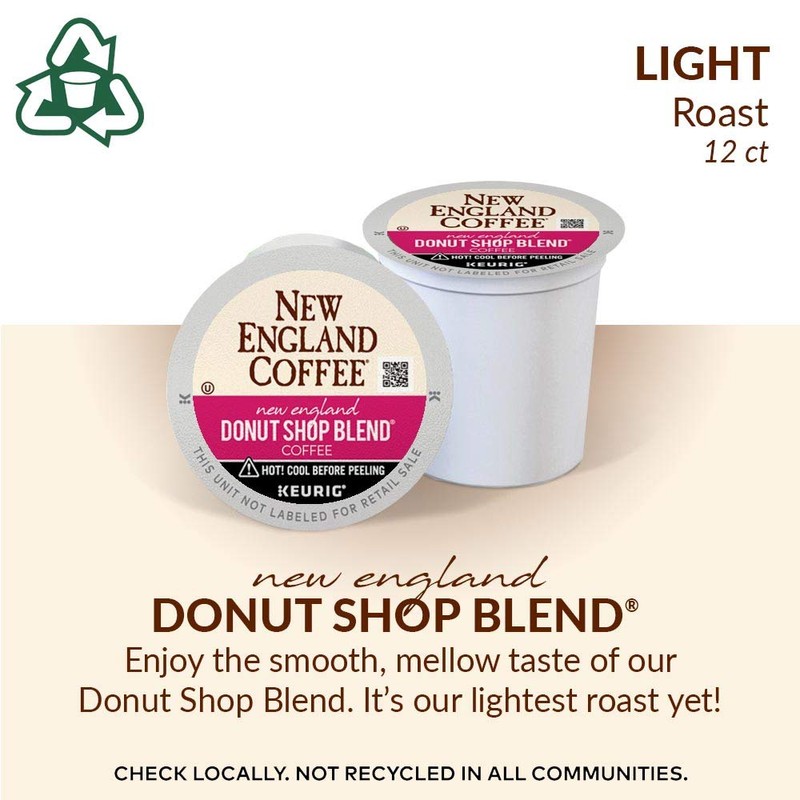 New England Coffee New England Donut Shop Blend Light Roast