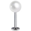 From da Phactory Surgical Stainless Steel Series Pearl Labret, 14