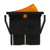 Baomain 2-Pack Rocker Switch with Yellow LED Light,ON/Off DPST 4-Pin
