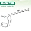 Houoto 42064 Sprinkler Head Wrench - Prinkler Head Removal Tool