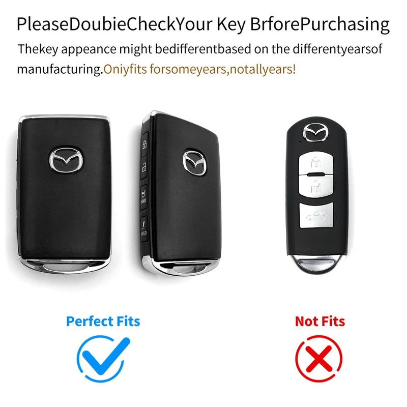 Creativity for Mazda Key Fob Cover. Suitable for 2020-2024 Mazda
