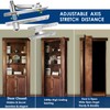 330 LBS Pivot Hinge Set with Door Catch for Large