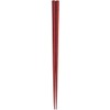 Kawai 118802 Edo Karaki Chopsticks Octagonal Chopsticks Vermilion, 9.1 inches