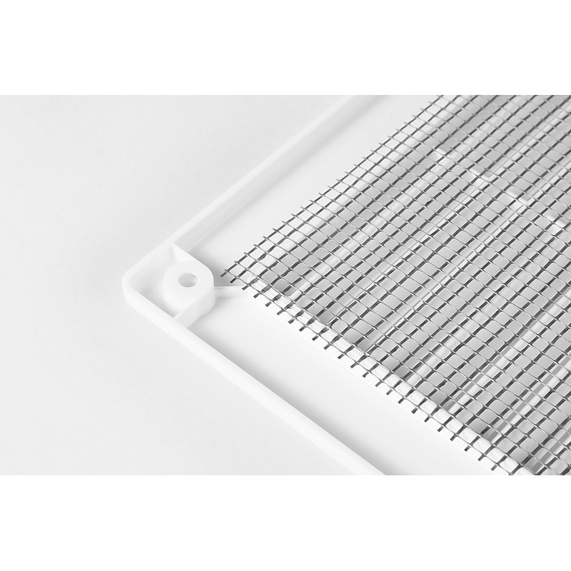 Awenta 6" x 10" Inch Rectangular Plastic White Ventilation Grille