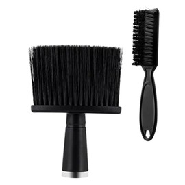 OATIPHO Barber Brush Neck Duster Set 2-Piece Hair Cleaning Brush for Salon Use Lightweight Hairdresser Tools for Neck Cleaning and Broken Hair Removal