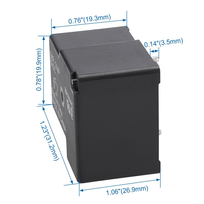 Baomain PCB Power Relay 4 Pins G8P-1C4P-5VDC 30A 250VAC SPST