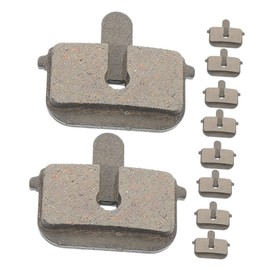 GANAZONO 5 Pairs Semi Metallic Bike Brake Pads for Mountain Bikes E Scooters Hydraulic Disc Brakes High Efficiency Quiet Stopping Power with Wear Resistant Material