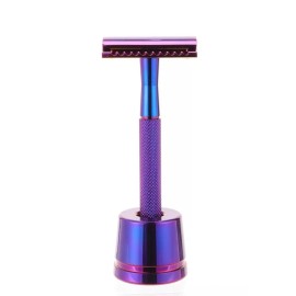 Purple Neon Lavender Women Lady Shaving Shaver Razor Facial Peach Fuzz Underarms