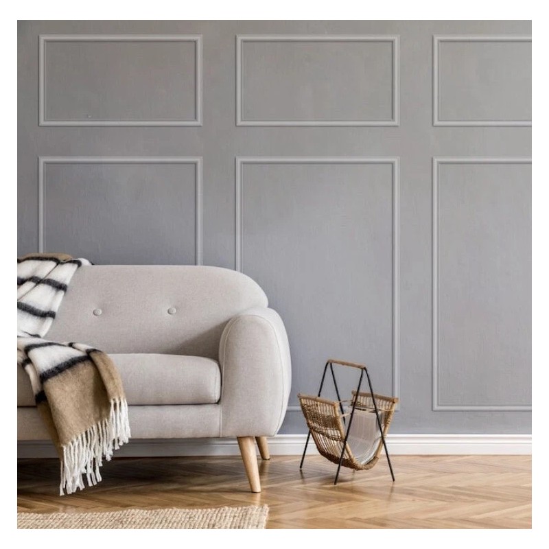 Build and Batten 2-Pack 12" Wall Panel Rail Kit White