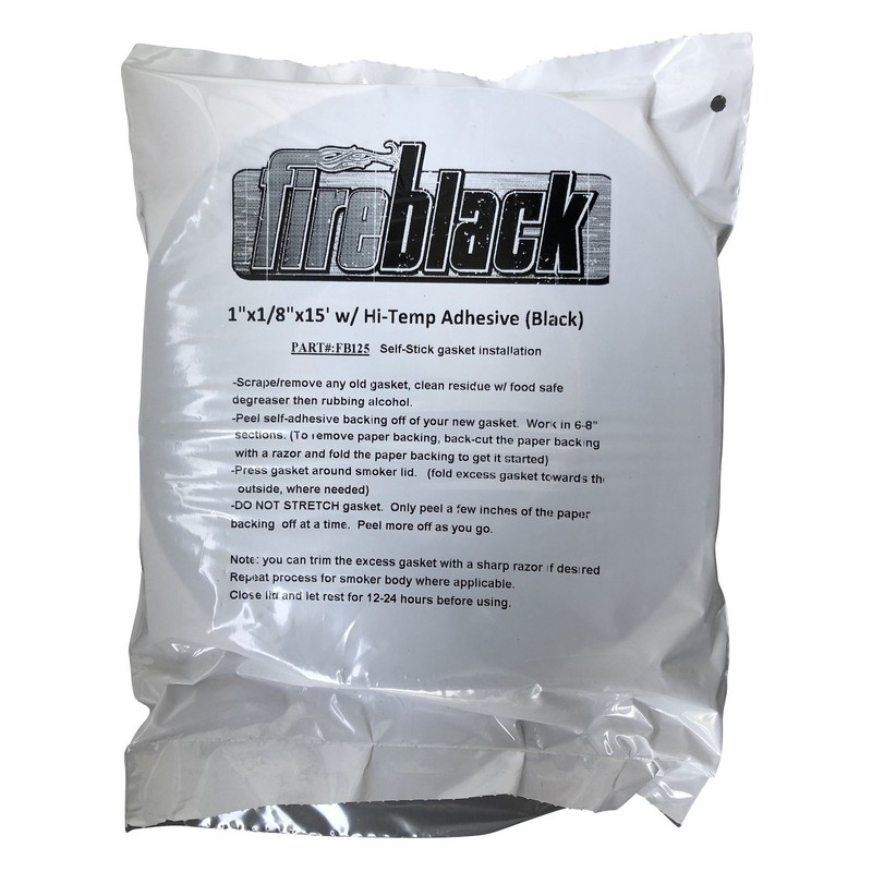 FireBlack 125 Black Nomex Self Stick Replacement for Big Green