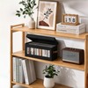 ANLIOTO CD Storage Box, CD Case Holder with Clear Window