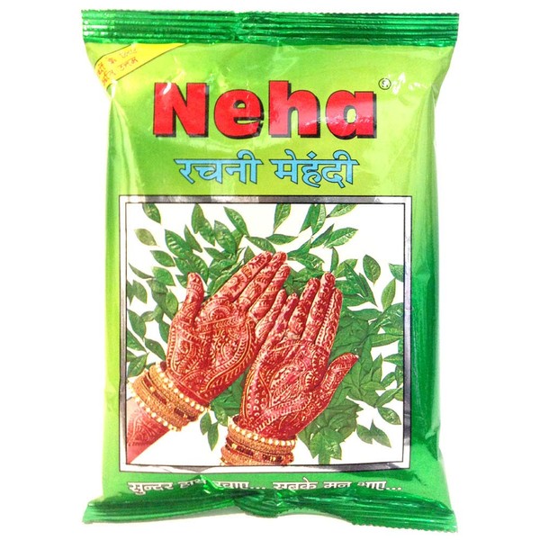 Neha Herbal 100% Natural Temporary Tattoo Rachni Mehndi Powder (25G)