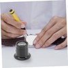Angoily 4Pcs Portable Jeweler Loupe Magnifier Convenient Watch Repair Tool