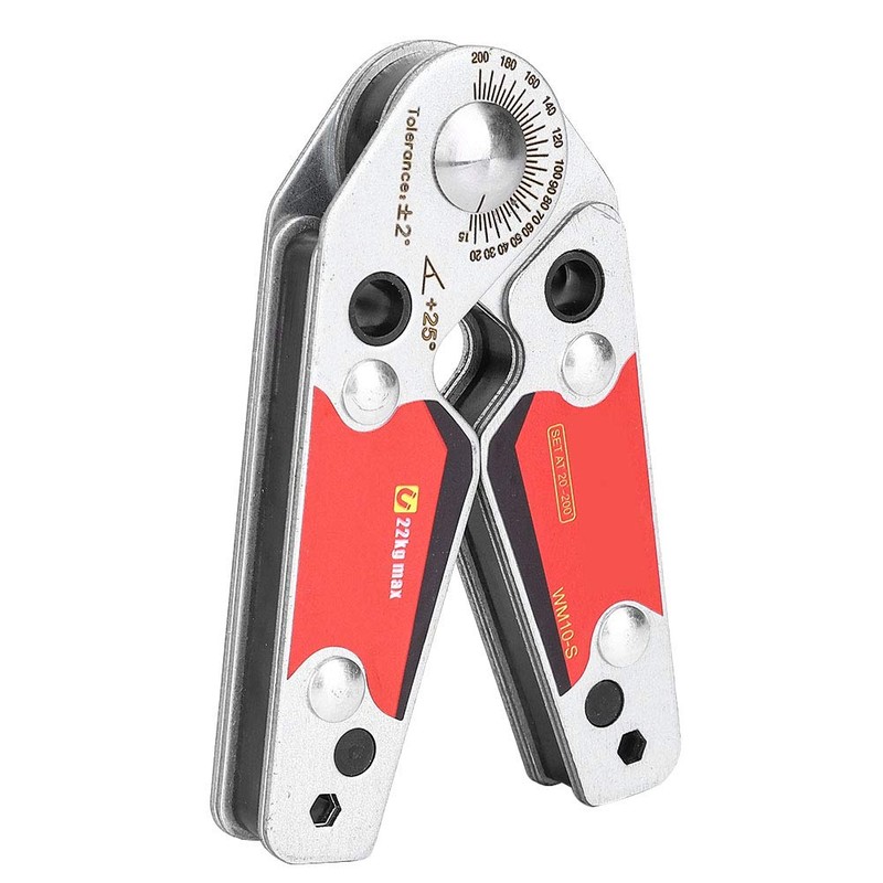 Adjustable Angle 20°-200° Welding Magnetic Welding Clamp Fixture, Welding Tool