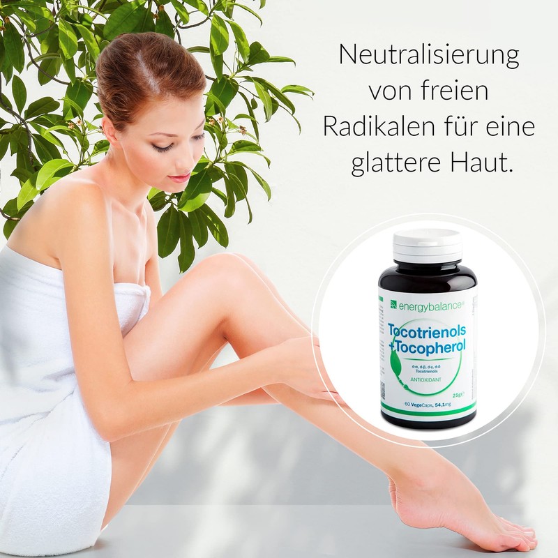 EnergyBalance Tocotrienol alpha-gamma - 4 tocopherols in 1 capsules with