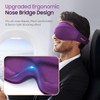 BeHoomi Sleep Mask, 2 Packs Premium Eye Mask for Sleeping,