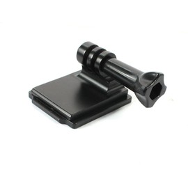 CS PRIORITY Helmet Base Mount for Action Camera Stand Aluminum Mount Motorcycle Cycling Accessories (Mount with Screw A)