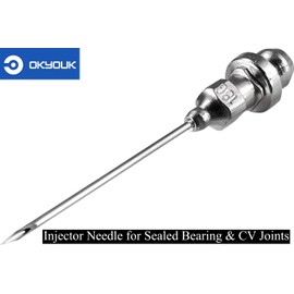 OKYOUK Bearing Grease Injector Needle,Grease Needle Nozzle, for injecting Grease into Sealed CV Joints (Injector Needle 6Pcs)