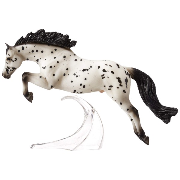 Breyer Traditional Series EZ to Spot | Horse Toy Model | 1:9 Scale | Model #1789,White, Black