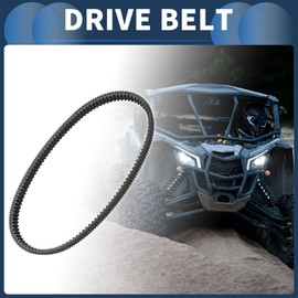 INFINAUTO Drive Belt Inner V-Belt No.M174096 for John Deere XUV Gator 825i 855D 825M 855M 825E Rubber Fiber Black Wear Resistant and High-Temperature Resistant