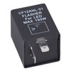 2Pcs LED Flasher 2‑Pin Electronic Relay Normally Open Car Turn