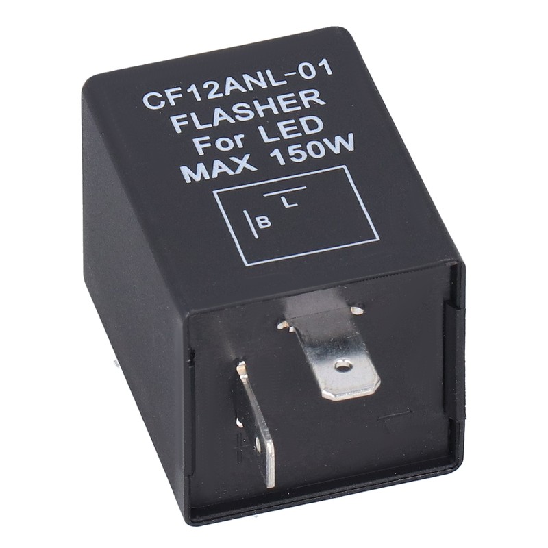 2Pcs LED Flasher 2‑Pin Electronic Relay Normally Open Car Turn