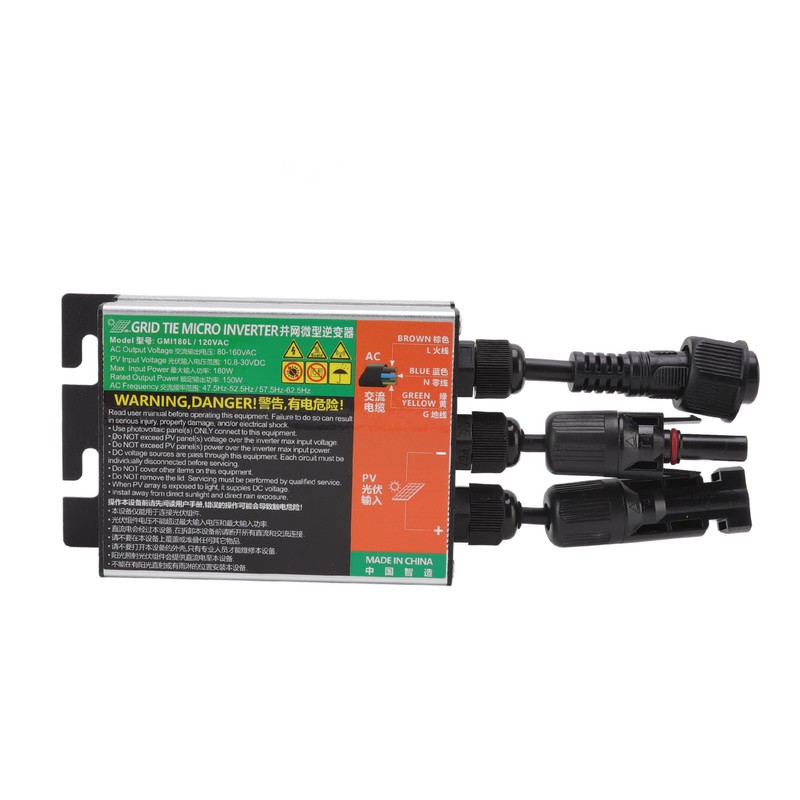 GMI Grid Tie Micro Inversor Solar PV Aluminum Alloy IP55