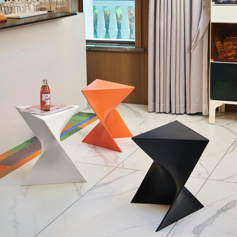 Sofa Side Table, Modern Vanity Side Table, Plastic Coffee Table,