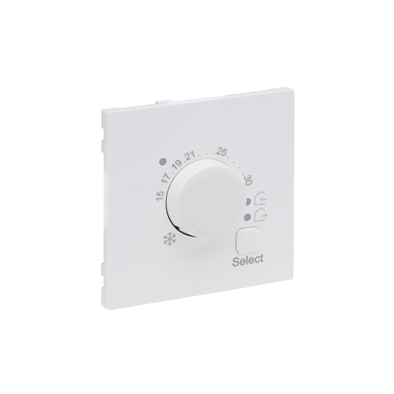 LEGRAND, Seano 765152 Cover for Electronic Floor Thermostat Ultra White